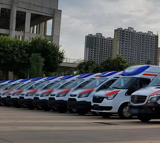 雷波县服务车队展示